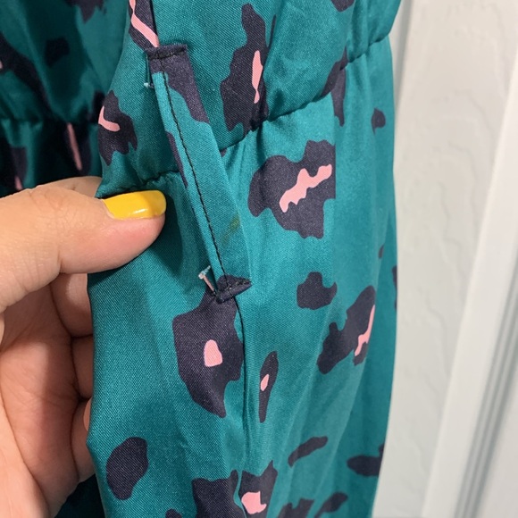 SHEIN Pink Cheetah Print Dress*missing belt* - Picture 8 of 15